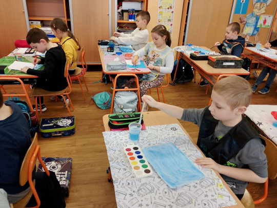 Veselí korčuliari v 2.B